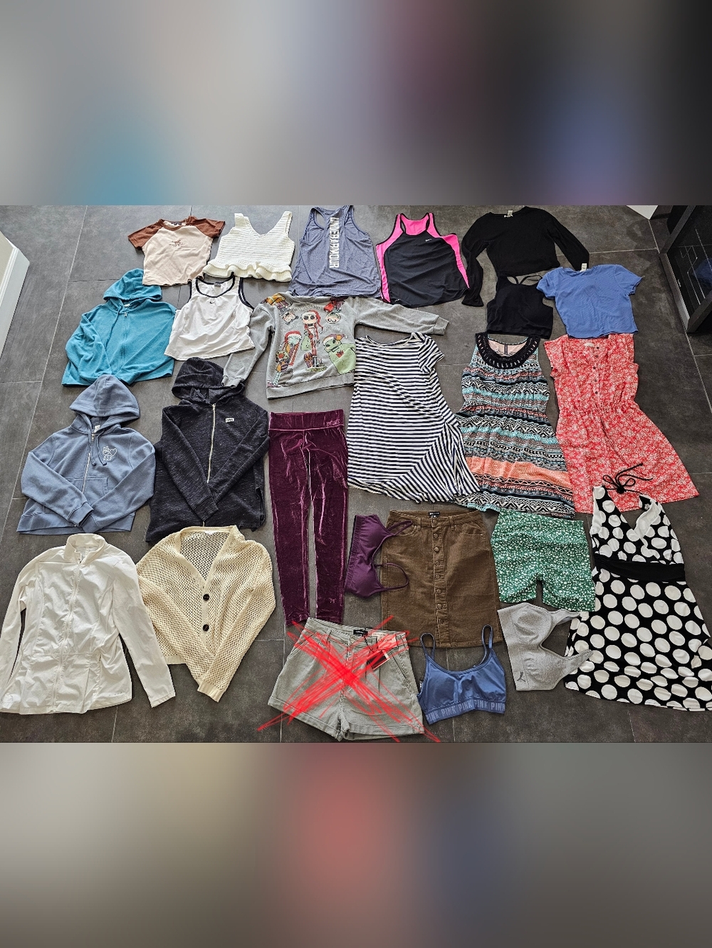 Womens Clothes Bundle Size S M Hoodies Dresses Tops Leggings